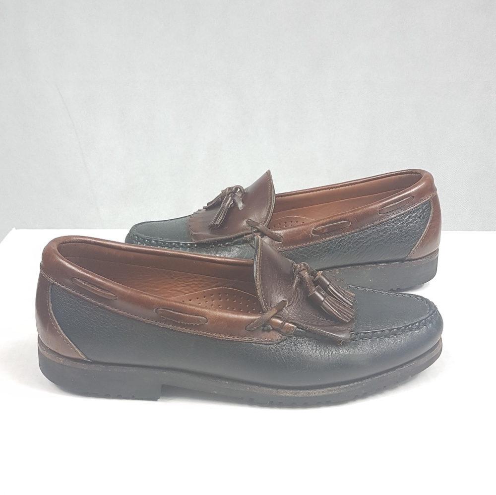 Allen Edmonds Black & Brown NASHUA Mens 9 D US